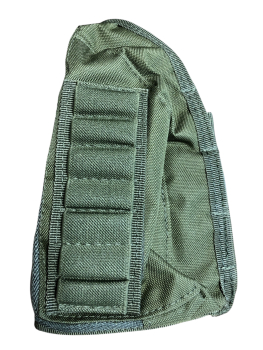 Soft Shell Schrotpatronen Halterung für Unterarm in Khaki